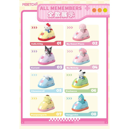 Moetch Toys Hello Kitty Bumper Car Series (Display of 8)