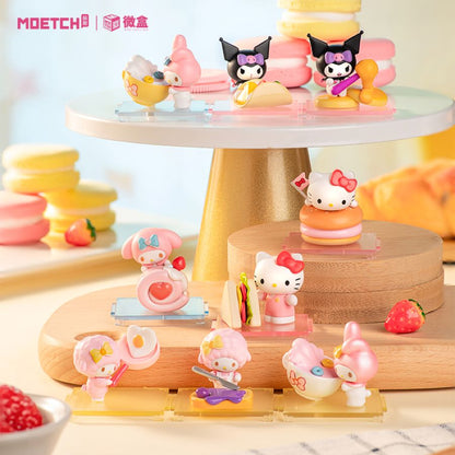 Moetch Toys Hello Kitty Star Girl Breakfast Mini Box Micro (Display of 8)