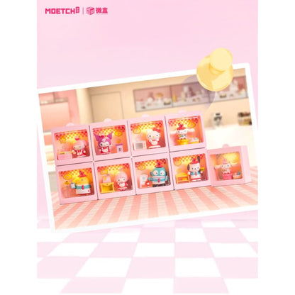Moetch Toys Hello Kitty 24 hr Restaurant Mini Box Max (Display of 8)