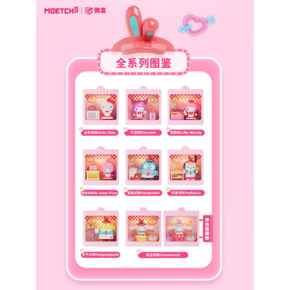 Moetch Toys Hello Kitty 24 hr Restaurant Mini Box Max (Display of 8)