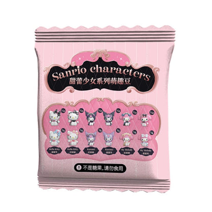 Moetch Toys Hello Kitty Sweet Lace Girl Series Moetch Bean (Display of 18)