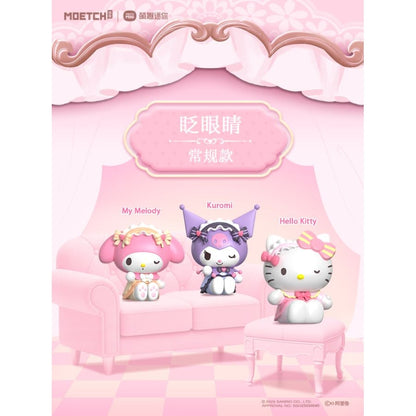 Moetch Toys Hello Kitty Sweet Lace Girl Series Moetch Bean (Display of 18)