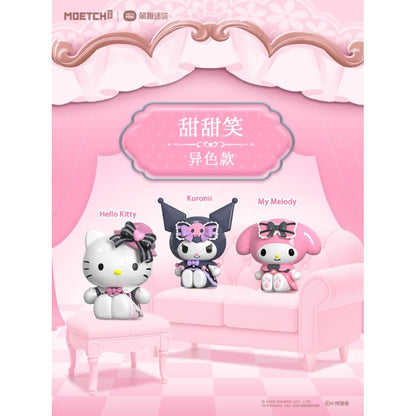 Moetch Toys Hello Kitty Sweet Lace Girl Series Moetch Bean (Display of 18)