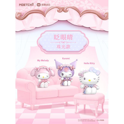 Moetch Toys Hello Kitty Sweet Lace Girl Series Moetch Bean (Display of 18)