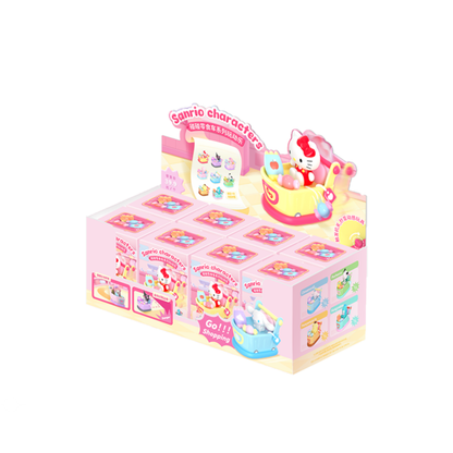 Moetch Toys Hello Kitty  Snack Cart Series Moetch Movable Toy (Display of 8)
