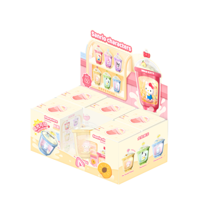 Moetch Toys Hello Kitty  Milk Tea Cup Series Moetch Light up Toy (Display of 6)