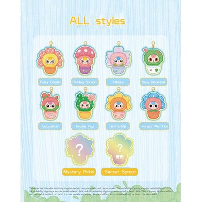 Cureplaneta Baby Three A Small Flower Plush Blind Box Assortment (Display of 6)