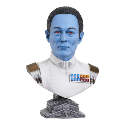 Diamond Select Toys Star Wars : Ahsoka (TV) Grand Admiral Thrawn 1:2 Scale Bust