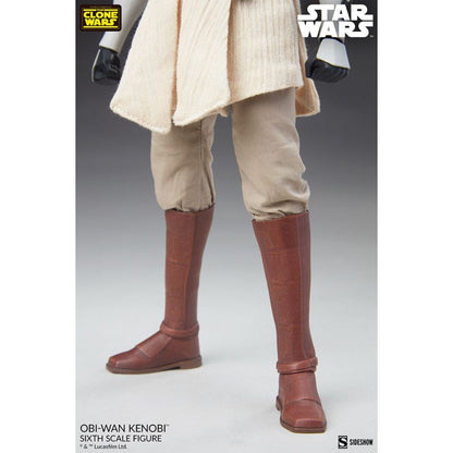 Sideshow Collectibles Star Wars: The Clone Wars Obi Wan Kenobi 1:6 Scale 12" Action Figure