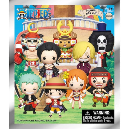 Monogram International Inc. One Piece 3D PVC Bag Clips Blind Bag  Series 2 (Display of 24)