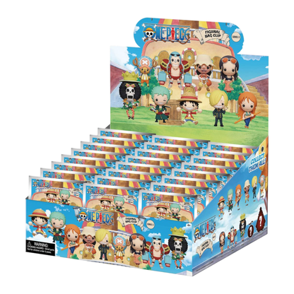 Monogram International Inc. One Piece 3D PVC Bag Clips Series 3 Blind Bag (Display of 24)