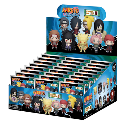 Monogram International Inc. Naruto 3D PVC Bag Clips (Series 6) Blind Bag [Display of 24]