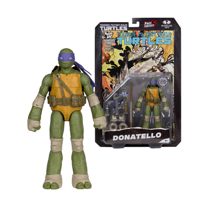 McFarlane Toys Teenage Mutant Ninja Turtles Donatello Page Punchers 5" Figure with Comic