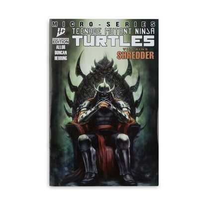 McFarlane Toys Teenage Mutant Ninja Turtles Shredder Page Punchers 5" Figure with Comic