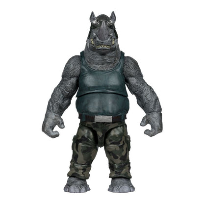 McFarlane Toys Teenage Mutant Ninja Turtles Rocksteady Page Punchers 5" Figure with Comic