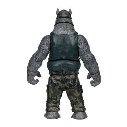 McFarlane Toys Teenage Mutant Ninja Turtles Rocksteady Page Punchers 5" Figure with Comic