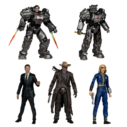 McFarlane Toys Fallout (TV) Wave 1 7 Inch Action Figure Assortment (6 Pieces)