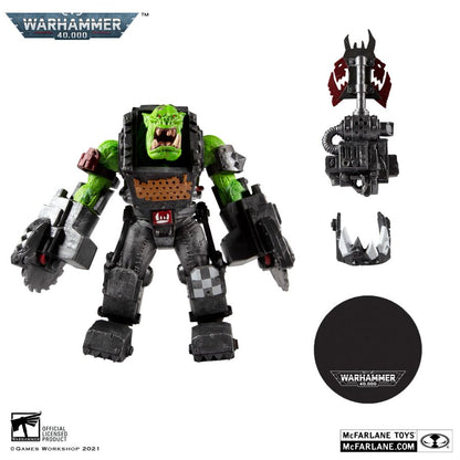 McFarlane Toys Warhammer 40,000 Ork Meganob w/Buzzsaw MegaFig