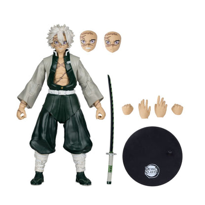 McFarlane Toys Demon Slayer Sanemi Shinazugawa (Season 3) 7" Action Figure