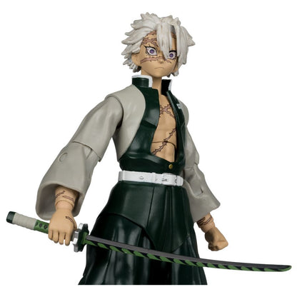 McFarlane Toys Demon Slayer Sanemi Shinazugawa (Season 3) 7" Action Figure