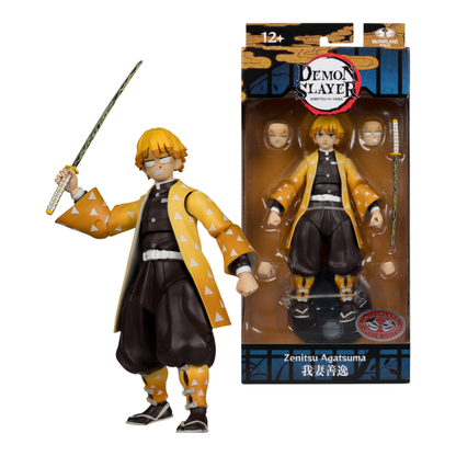 McFarlane Toys Demon Slayer Zenitsu Agatsuma (Season 3) 7" Action Figure