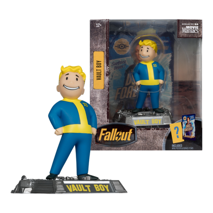 McFarlane Toys Fallout (TV) Vault Boy (Season 2) V2 Movie Maniacs 6" Posed Figure