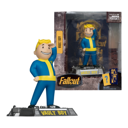 McFarlane Toys Fallout (TV) Vault Boy (Season 2) V3 Movie Maniacs 6" Posed Figure