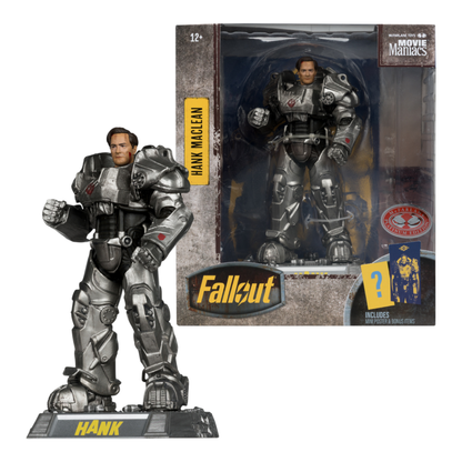 McFarlane Toys Fallout (TV) Hank (Season 2) Movie Maniacs 6" Posed Figure (Chase)