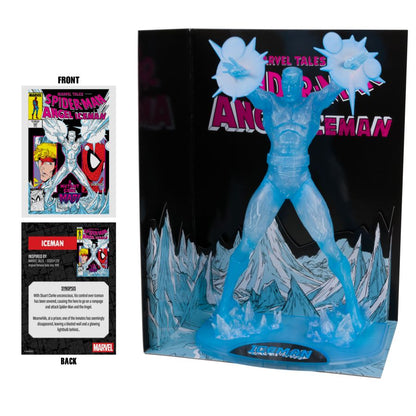 McFarlane Toys Marvel Comics Iceman with Comic (Marvel Tales #229) 1:6 Scale Figure