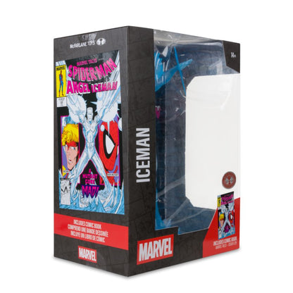 McFarlane Toys Marvel Comics Iceman with Comic (Marvel Tales #229) 1:6 Scale Figure
