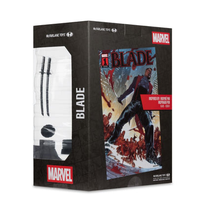 McFarlane Toys Marvel Comics Blade with Comic (Blade #1) 1:6 Scale Figure