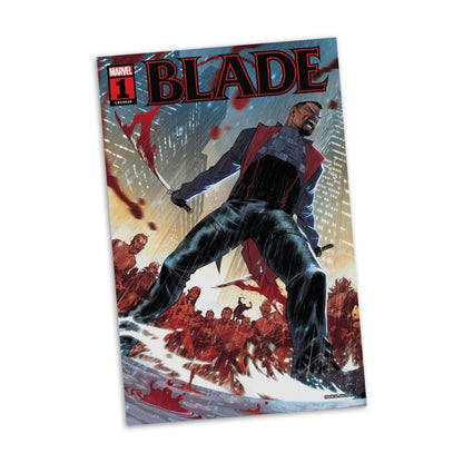 McFarlane Toys Marvel Comics Blade with Comic (Blade #1) 1:6 Scale Figure
