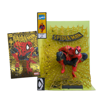 McFarlane Toys Marvel Comics Spider Man by Todd Mcfarlane (Spider Man #1) Gold Label 1:6 Scale Figure