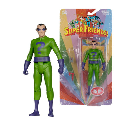 McFarlane Toys DC Super Friends Riddler (Chase Version) 6" Retro Figure