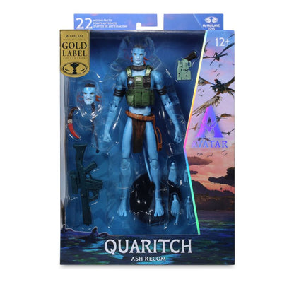 McFarlane Toys Avatar: Fire and Ash Recom Quaritch Gold Label 7" Action Figure