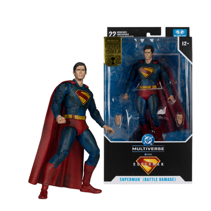 McFarlane Toys Superman (2025) Superman (Battle Damage) Gold Label 7" Figure