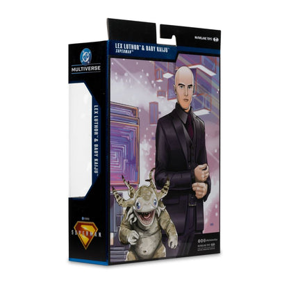 McFarlane Toys Superman (2025) Lex Luthor & Baby Kaiju 7" Deluxe Figure