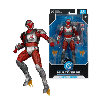 McFarlane Toys DC Multiverse Rocket Red (Justice League: Generation Lost) 7" Action Figure