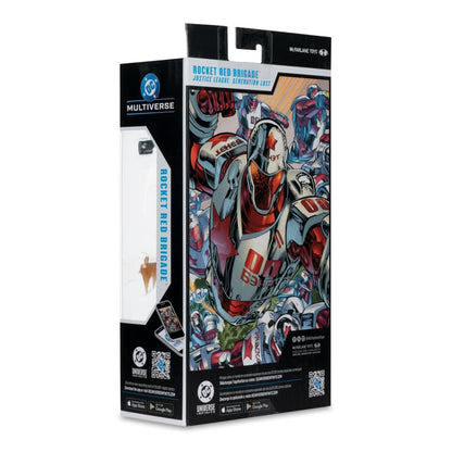 McFarlane Toys DC Multiverse Rocket Red (Justice League: Generation Lost) 7" Action Figure