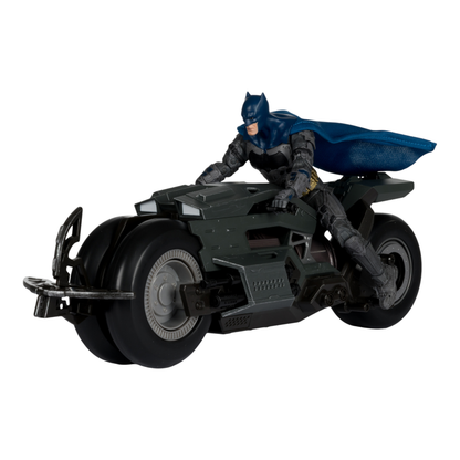 McFarlane Toys The Flash (2023) Batcycle w/Batman Vehicle [Gold Label]