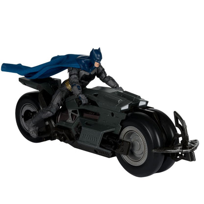 McFarlane Toys The Flash (2023) Batcycle w/Batman Vehicle [Gold Label]