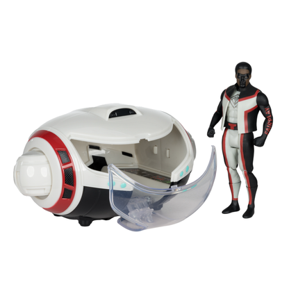 McFarlane Toys Superman (2025) T Craft with Mr. Terrific Super Powers Vehicles