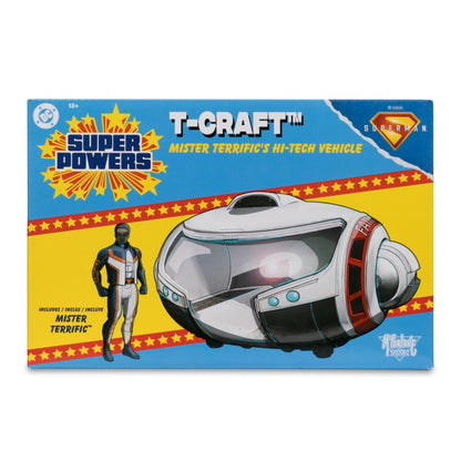 McFarlane Toys Superman (2025) T Craft with Mr. Terrific Super Powers Vehicles