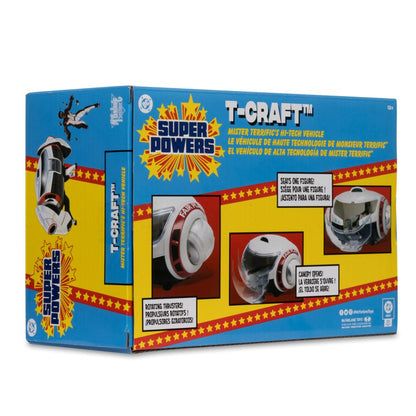 McFarlane Toys Superman (2025) T Craft with Mr. Terrific Super Powers Vehicles