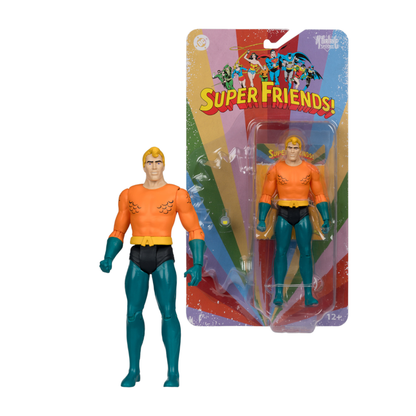 McFarlane Toys DC Comics Aquaman 6" Retro Super Friends Figure