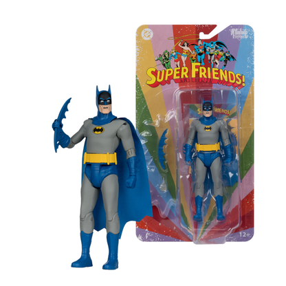 McFarlane Toys DC Comics Bizarro Batman 6" Retro Super Friends Figure