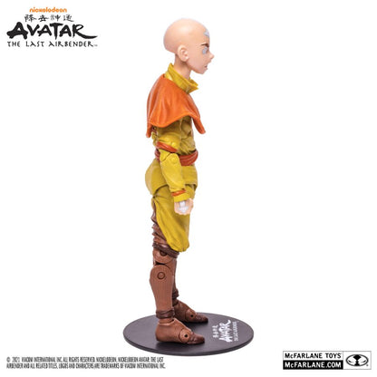 McFarlane Toys Avatar: The Last Airbender Aang Avatar State Gold 7" Figure