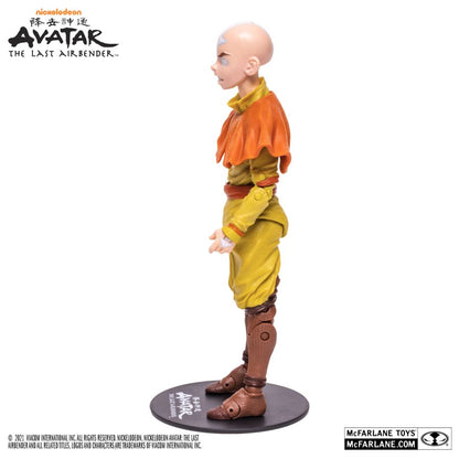 McFarlane Toys Avatar: The Last Airbender Aang Avatar State Gold 7" Figure