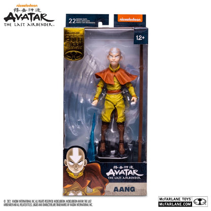 McFarlane Toys Avatar: The Last Airbender Aang Avatar State Gold 7" Figure