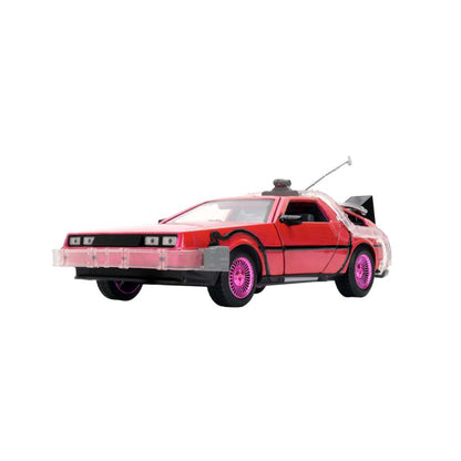 Jada Toys Pink Slips Delorean (Pink) 1:24 Scale Diecast Vehicle